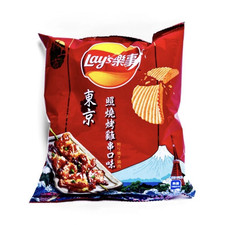 Lay's Tokyo Teriyaki Chicken Skewers Ripple Chips (6pc) picture