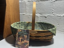 Longaberger 1998 Traditions, Collection, Hospitality Basket, Liner & Protector picture