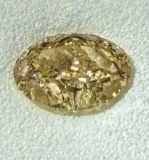 Modified Brilliant Vivid Yellow Oval Diamond picture