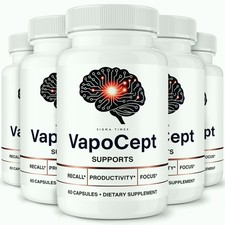 VapoCept Capsules, Official Advanced Formula for Memory Support - 5 Pack picture