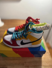 Size 8.5 - froSkate x Nike Dunk SB High All Love No Hate picture