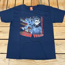 Vintage Teen Titans Cartoon Network Shirt Youth Large NOS 2003 DC Comics picture