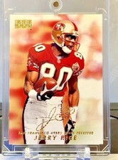 JERRY RICE 1998 SkyBox Premium GOLD SPARKLE SP #125 San Francisco 49ers HOF 📈 picture