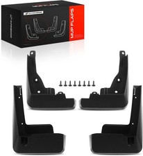A-Premium Black Mud Flaps Compatible with 2020-2024 Toyota Corolla Sedan picture