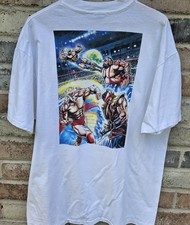 Rare Vintage Saturday Night Slam Masters Shirt Capcom 1990s Size XL Game Promo picture