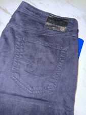 AG Adriano Goldschmied The Protege Jeans Mens 36x34 (39x34.5) Black Straight Leg picture