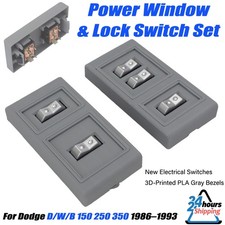 For 1986-1993 Dodge 150 250 350 RAM 50 Driver Passenger Power Window Lock Switch picture