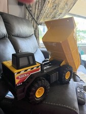 Vintage METAL TONKA DUMP TRUCK 354, Excellent Rolls Great Dumper Works Perfectly picture