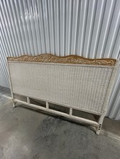 VINTAGE Pier 1 Imports Rattan Full Headboard Wicker Jamaica Collection picture