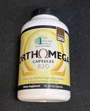 Ortho Molecular Products Orthomega Softgels - 120 Count EXP 01/2028  US picture