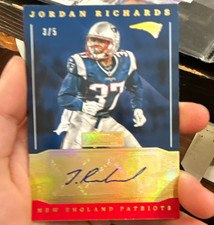 2016 Panini Donruss Signature Series - Jordan Richards #1 Auto 3/5 Patriots picture