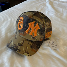 ULTRA RARE Peggy Gou x Yankees Baseball Hat Camo Orange New 2025 picture