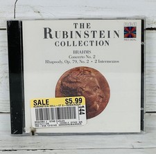 The Rubinstein Collection (1987 CD) Brahms Concerto No. 2; Rhapsody, Op. 79 NEW picture