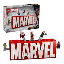 LEGO Super Heroes: Marvel Logo & Minifigures (76313) New picture