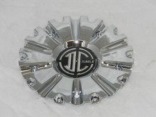 2 CRAVE ALLOYS II CRAVE DC CHROME WHEEL RIM CENTER CAP 251S160 or 106-CAP-C picture