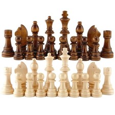 32pcs Only  Chess Pieces Complete Chessmen International Word Chess Set Chess picture