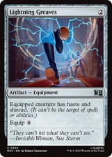 Lightning Greaves NM-Mint Commander: Marvel Super Heroes MTG picture