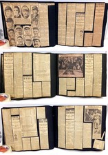 1931 SPORTS SCRAPBOOK #4 BASEBALL PCL OREGON Basketball FOOTBALL TICKET STUBS + picture