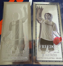 SilverBack Leaf Foil Note 1/10 Troy Oz + Charlie Kirk Freedom Digital Moment picture