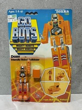 1983 Tonka GoBots Mighty Robots DOZER Friendly Robot Bulldozer MOC picture
