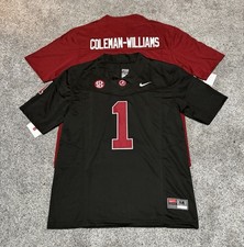 NEW #1 Ryan Coleman-Williams Alabama Crimson Tide Jersey SHIPS SAME DAY picture