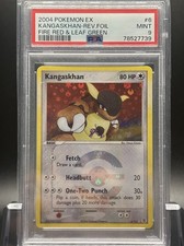 Pokémon EX FireRed & LeafGreen Kangaskhan 6/112 Reverse Holo PSA 9 Mint picture