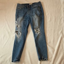 Bke distressed skinny jeans size 28 picture