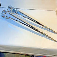 1950 Oldsmobile 88 Quarter Panel Top Trim Moldings (Pair) Original RH/LH Fin picture
