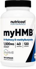 Nutricost Performance myHMB Supplement (1500mg) 120 Capsules picture