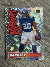 Panini 2019 Absolute Saquon Barkley Kaboom Insert #K-SB New York Giants picture