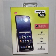 Straight Talk Motorola Moto G Stylus 5G (2022), 128GB, Black picture