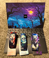 ZOX Halloween Monsters Set - Dracula Frankenstein Werewolf - Size Small picture