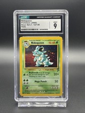 Nidoqueen 012/130 Base Set 2 Holo CGC 9 picture