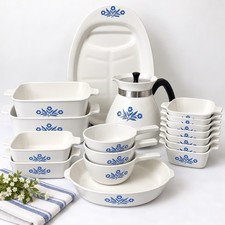Corning Ware Blue Cornflower Set picture