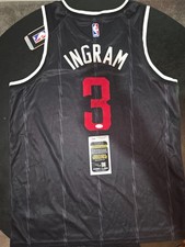 Brandon Ingram Signed NIKE Toronto Raptors Old Logo Jersey Auto JSA Sz 52 XL picture