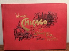 Antique 1892 Wonderful Chicago Worlds Fair Columbian Exposition Melville picture