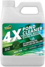 4X Pond Cleaner - Reduces Muck & Sludge for a Clean, Natural Look - Super Concen picture