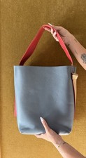 Celine Phoebe Philo Oversized Twisted Cabas Tricolor Tote in Calfskin- 2016/2017 picture