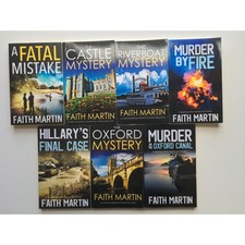 Faith Martin Book Lot of 7 LIST IN DESCRIPTION Mystery Book Lot Paperback picture