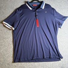 Redvanly NWT Polo Men’s Short Sleeve Blue Dri-Fit Golf Size XXL picture