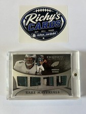 2009 Upper Deck Exquisite Rare Materials - Donovan McNabb Quad Patch /35 #4-DO picture