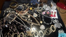 Huge Vintage Jewelry Lot, Gold/silver Tone, Almost 3 Lbs  Several Signed Pieces picture