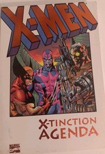 1992 X-MEN X-Tinction Agenda TPB Trade Paperback Wolverine Cable claremont oop picture