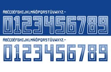 Name&Number Set For Cruzeiro Brazilian 2025/2026 Home/Away Football picture