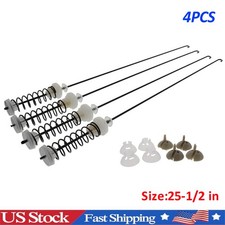 4x W10780045 Washer Suspension Rod Spring Kit for Whirlpool W10821956 25-1/2 in picture