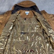 Columbia Women’s Portland Point Parka Gold Omni-Heat Infinity Herringbone Large picture