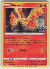 Holo Moltres 012/078 Rare Pokemon GO Near Mint picture
