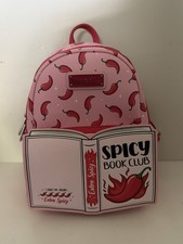 Loungefly Spicy Book Club Mini Backpack Exclusive NEW WITH TAGS picture