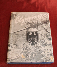 1932 LOS ANGELES OLYMPICS HARDCOVER ALBUM BOOK , Y6 picture