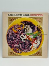 Vintage 1983 Bob Marley & The Wailers Confrontation LP Vinyl Gatefold 90085-1 picture